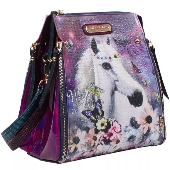 Nicole Lee Handbags - Nicole Lee Gorgeous Make a wish "Unicorn" Bag NEW